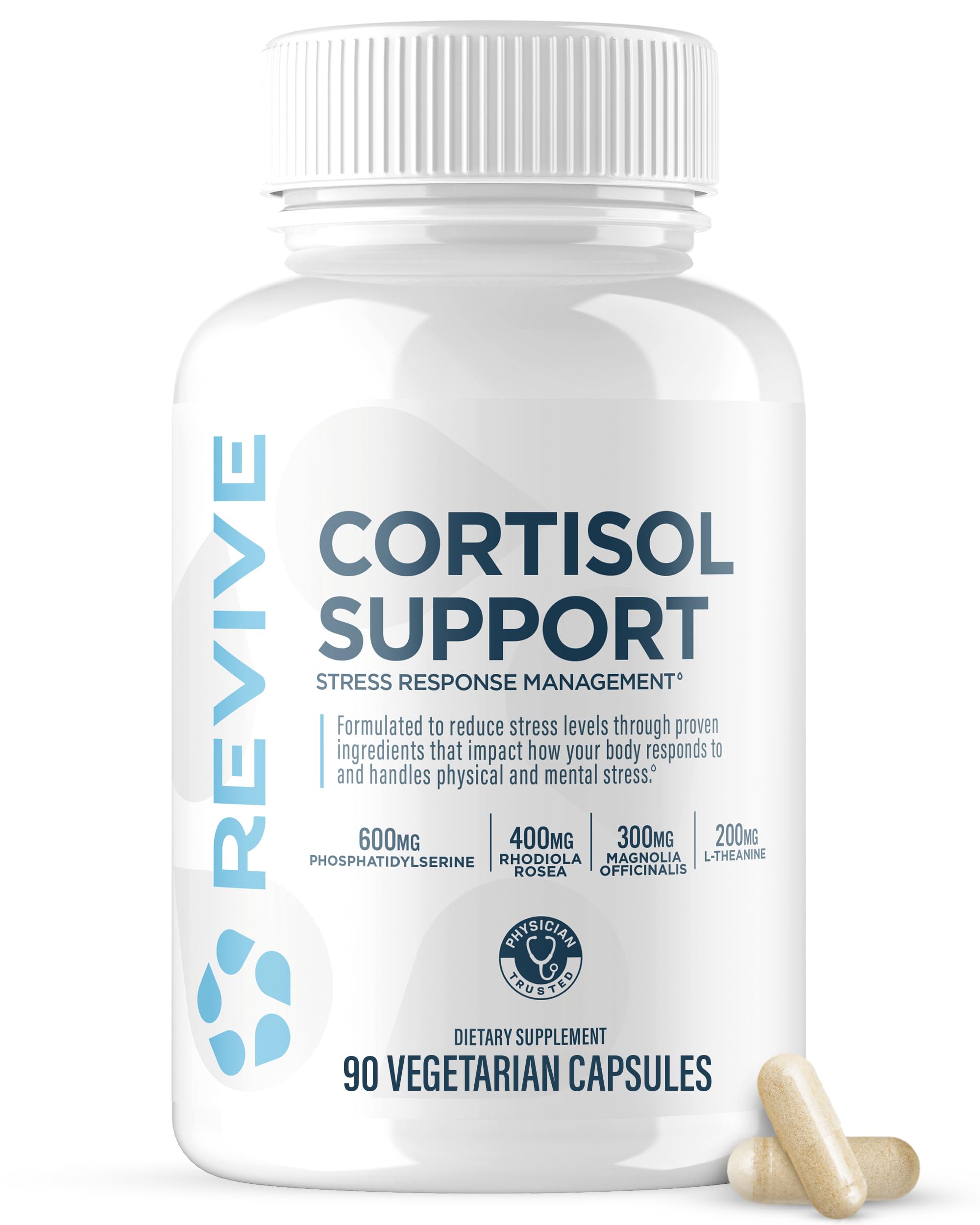 Amazon.com: Revive MD Cortisol Manager, 90 Vegetarian Capsules